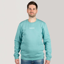 Lade das Bild in den Galerie-Viewer, Zohus Rheinmanufaktur Herren Sweatshirt Rheinkind türkis
