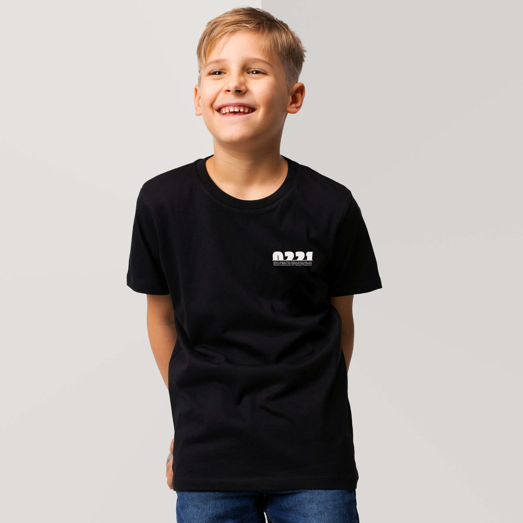 Zohus Rheinmanufaktur 0221  T-Shirt Kinder schwarz