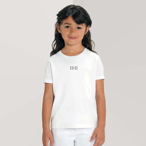 Zohus Rheinmanufaktur 11:11  T-Shirt Kinder weiss