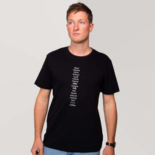 Lade das Bild in den Galerie-Viewer, Zohus Rheinmanufaktur Multikulturell T-Shirt Herren schwarz

